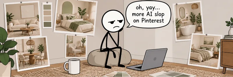 Pinterest introduces AI room makeovers
