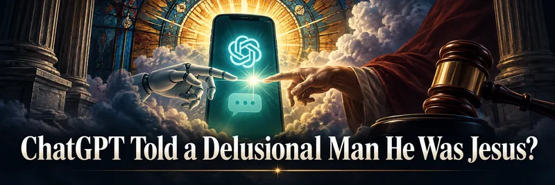 Lawsuit says ChatGPT told a delusional man he was Jesus