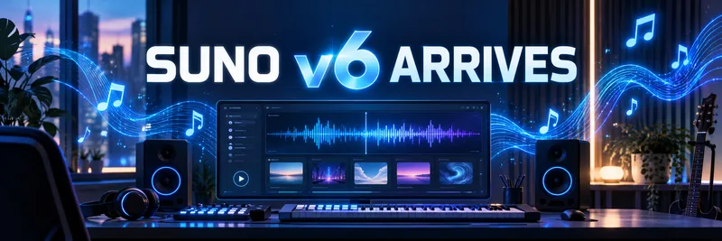 SUNO v6 is out